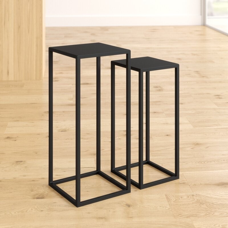 2 Piece Side Table Set