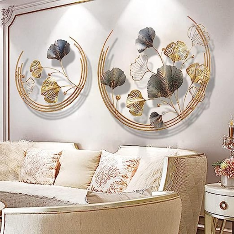 3D Round Flower Wall Art