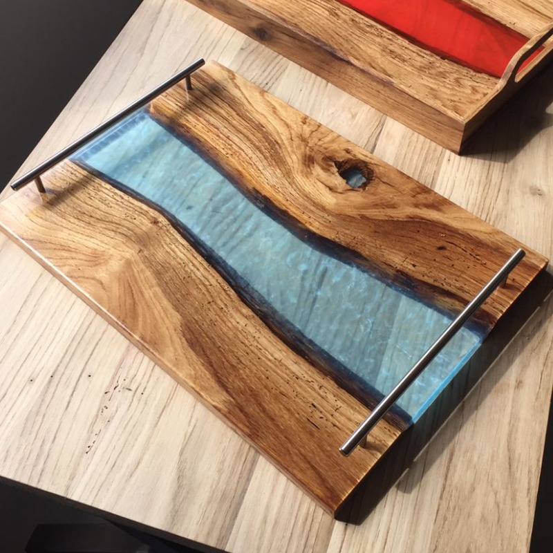 Epoxy Custom Tray | Resin Serving Tray